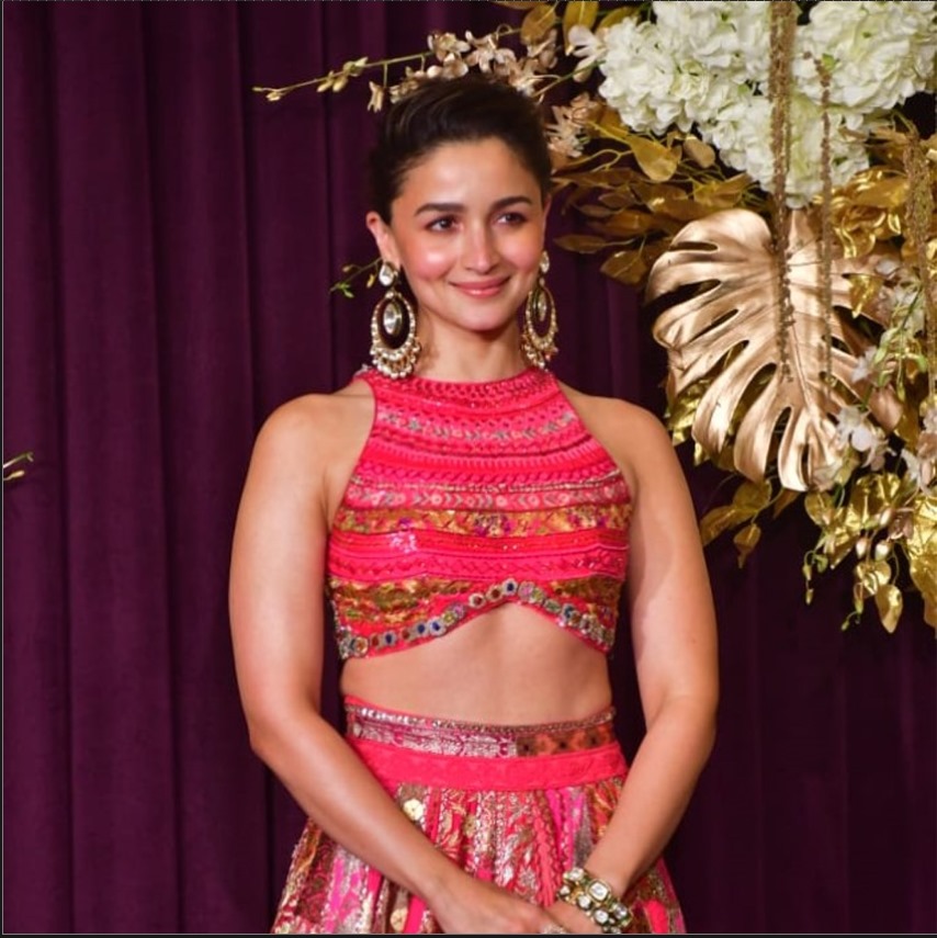 Alia Bhatt Shines in Mehendi Ensemble